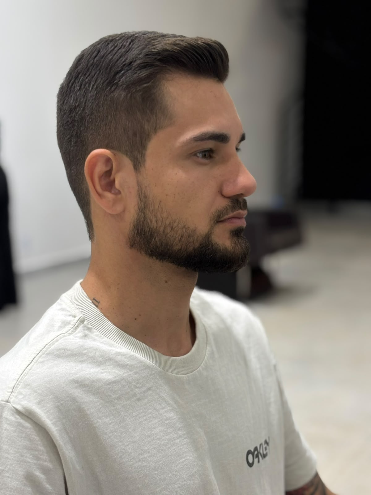 Corte masculino realizado na Conceito