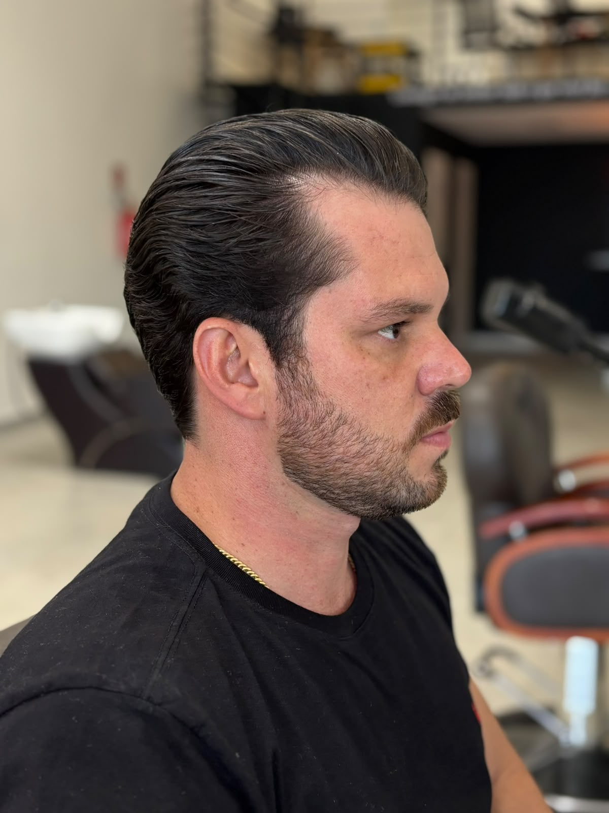 Corte masculino realizado na Conceito