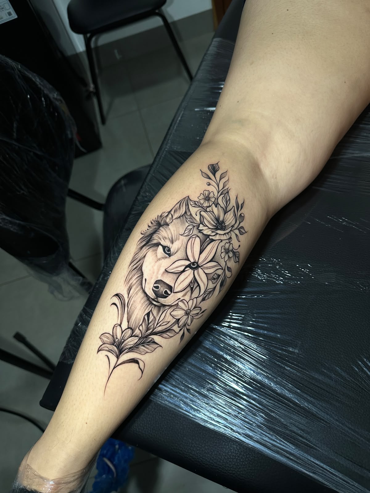 Tatuagem minimalista realizada na Conceito Tattoo